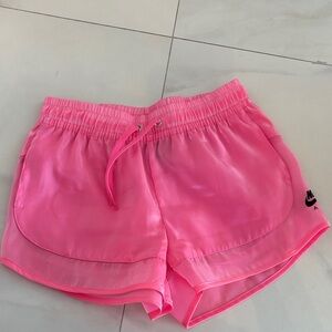 Nike Women's Vibrant Pink Athletic Shorts